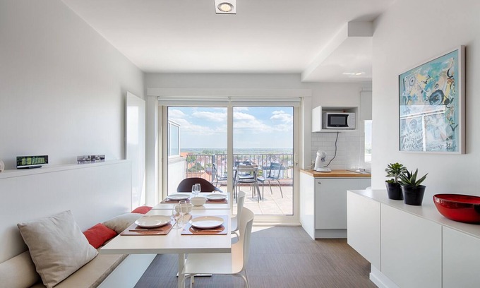 Duinbergen Appartement | Knokke Penthouse 50 metres de la mer max 3 pers.
