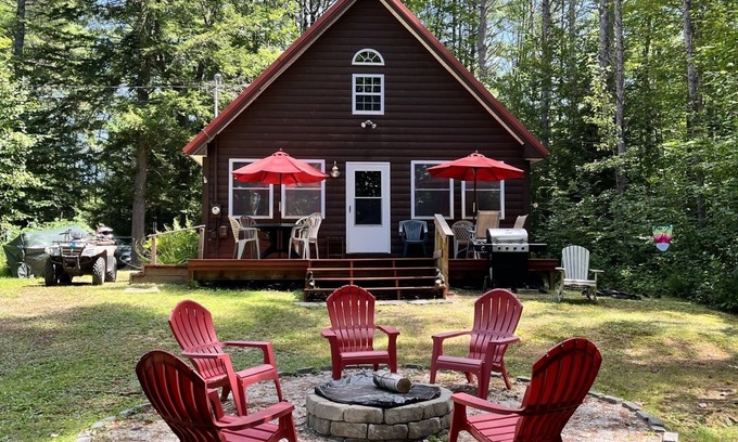 Denmark Cabine | Knotty pine log cabin - boating, fishing, ATV trails and hiking!
