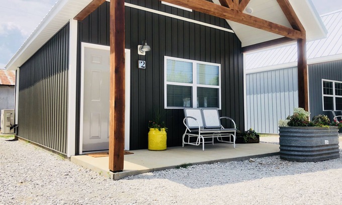 Mountain View Cabine | NOUVEAU The Knotty Squirrel Unit # 2 - 1BR Cabine W / Loft au Square Mtn. Voir, AR