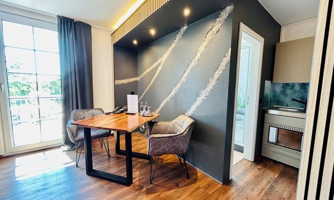 Wilkendorf Appartement | Koi Balkon-appartement Mitten im Grünen