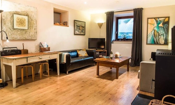 Tolmin Appartement | Kolovrat, 90 m2, 2 bedrooms, terrace, airco, garden, own parking, BBQ
