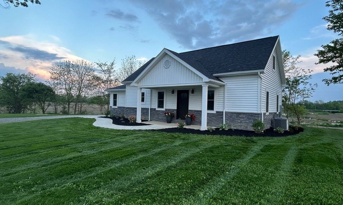 St. Marys Maison | Koop Creek Home. A charming, quiet country home near St. Mary's and New Bremen.