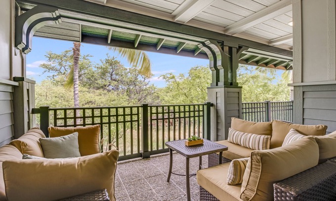 Kulalani Maison | Kulalani 804: Mauna Lani Resort Townhome w/ AC, Shared Community Pools & Jacuzzi