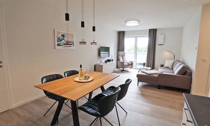 Tossens Appartement | KÜSTE33/44 - New apartment with sauna near the beach