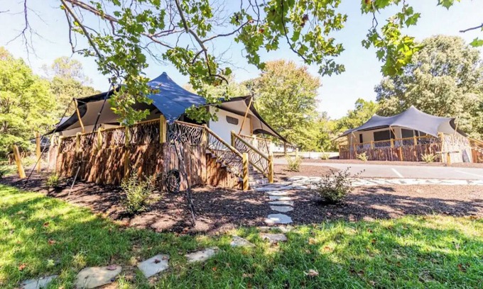 Wirtz Station Balnéaire | KWANGO, a Luxury Canvas Cabin Experience, at Karoo Smith Mountain Lake