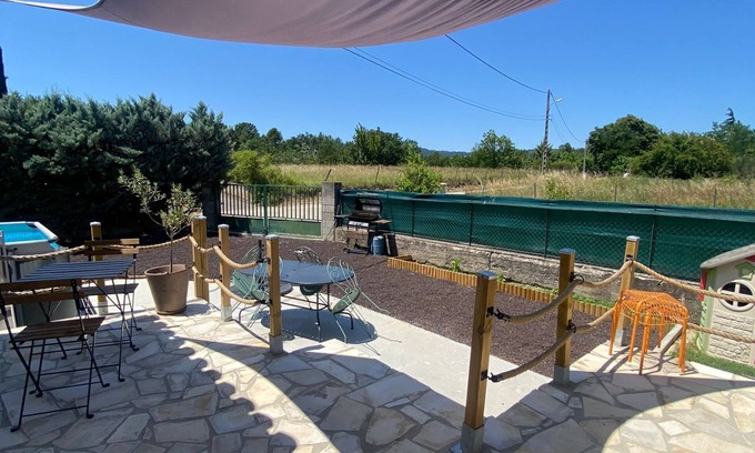 Saint-Etienne-de-Fontbellon Maison | L'évidence Maison Avec Piscine Classée 3 Étoiles
