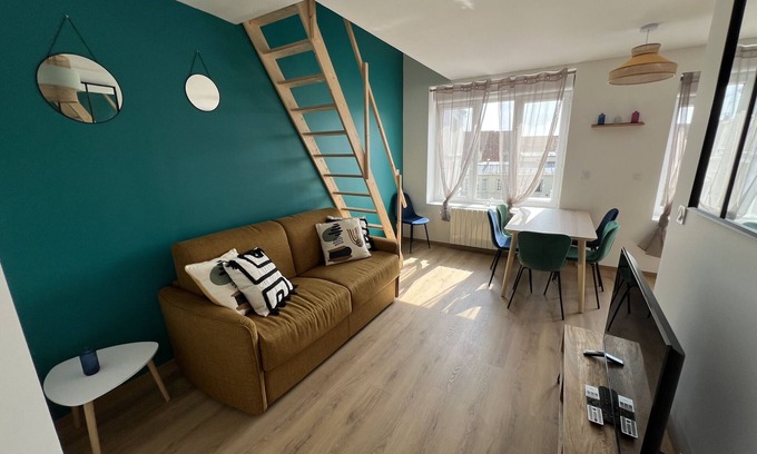 Boulogne-Centre Appartement | L’Éclat d’Opale : 4-6 pers