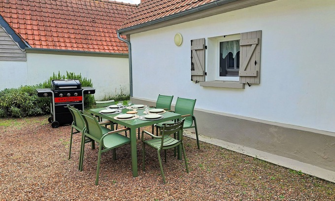 Vron Cottage | L'écrin des 2 Baies longère for 6 people