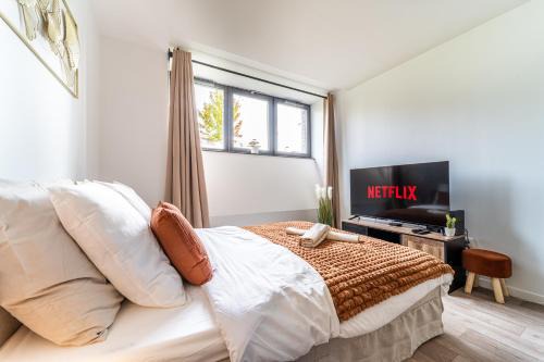 Roubaix Appartement | L'Équinoxe - Barbieux - EDHEC - Wifi - Parking