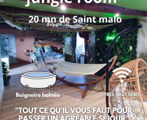 Saint-Pierre-de-Plesguen Appartement | L'évasion jungle