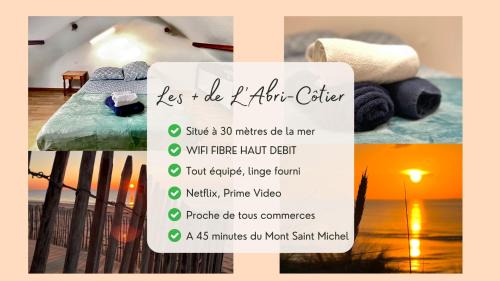 Hauteville-sur-Mer Maison | L’Abri-Côtier à 30 mètres de la mer