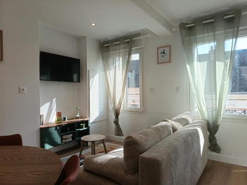 Saint-Valery-en-Caux Appartement | L'Abri de Marée Duplex - La Marée Verte"