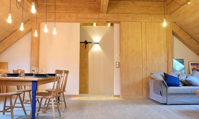Naves-Parmelan Appartement | L'Alpage de la Bergerie, apartment in a cosy farmhouse !