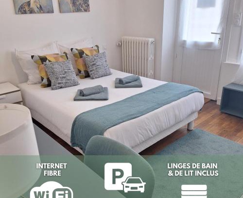 Chateaubriant Appartement | L'Appel De La Forêt - Wifi Fibre, Linge & Parking