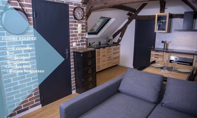 Braine Appartement | L'Atelier Brainois - Meublé de tourisme 3***