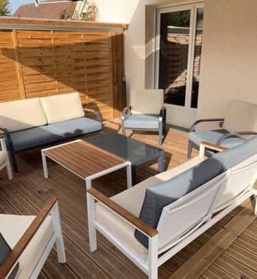 Asnelles Maison | L' Atelier sur les plages du débarquement