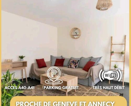 Saint-Julien-en-Genevois Appartement | L'Atrium Hyper centre pour rejoindre Genève