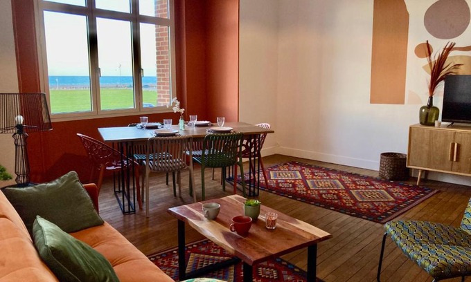 Dieppe Appartement | L'Ecume du jour, Vue mer
