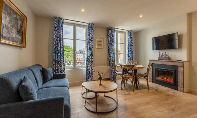 Honfleur Appartement | "L'Escale du Vieux Port" - 1er étage - Climatisation