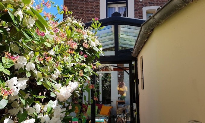 Etretat Maison | L'estivale, maison de pêcheur avec véranda et climatisation, WIFI FIBRE