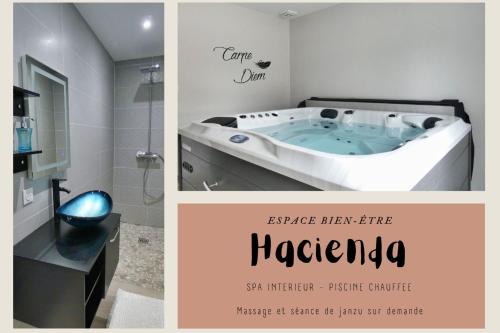 Charavines Maison | L'HACIENDA DUO a romantic getaway with a private spa
