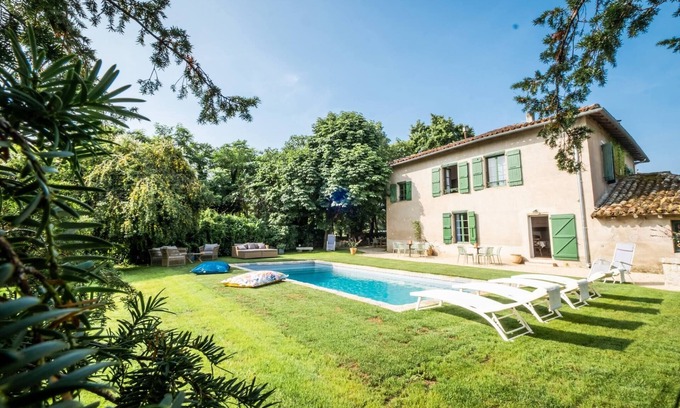 Negrepelisse Chalet De Ski | L’Hacienda Occitane - Piscine chauffée - Clim à 15 minutes de Montauban