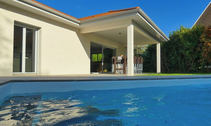 Charavines Maison | L'HACIENDA, spa/piscine/lac
