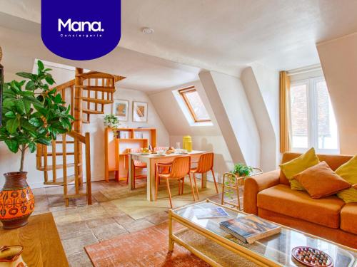 Haie Vigne Appartement | L'Oasis - Chaleureux duplex - Centre Ville de Caen