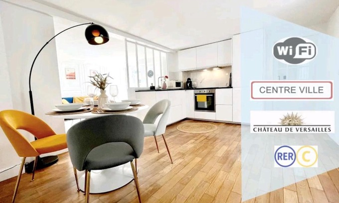 Saint-Louis Appartement | L'Orangerie Royale - À côté du Château de Versailles et proche gares PARIS
