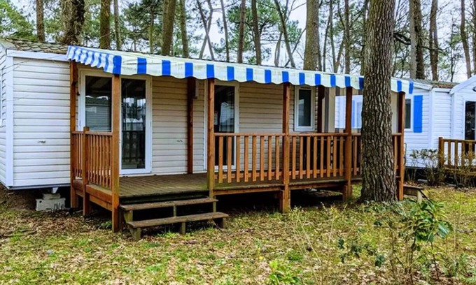 Saint-Hilaire-de-Riez Maison | Mobil home PREMIUM - 32m² - 2 chambres + terrasse 4 à 5 personnes - 4 pers. inclus dans le tarif
