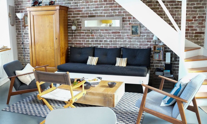 Mesnil-Val Maison | La Aussière, house with garden 500m from the beach for 4 to 6 people.