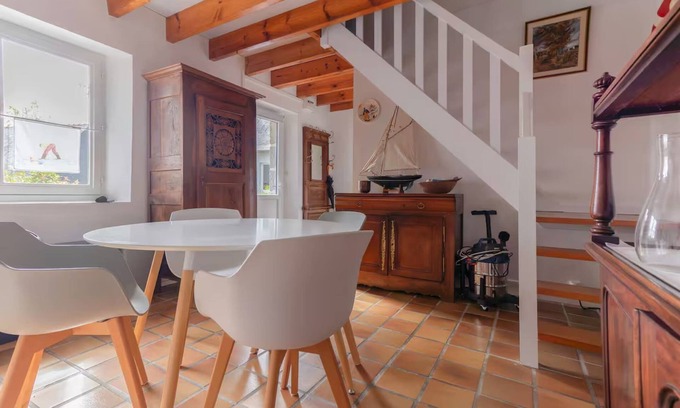 Combrit Maison | chaumiere bretonne typique