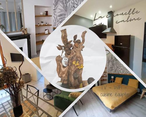 Faubourg Sud Appartement | La chouette dans l'arbre - T2 sur cour au calme