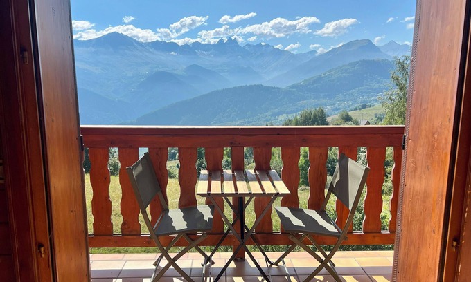 Jarrier Appartement | Appartement dans un chalet en pleine nature : calme et vue panoramique