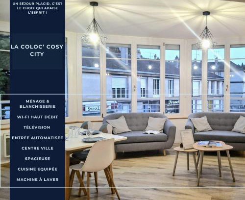 Beauvais Appartement | La Coloc' Cosy City - Chambres Privées
