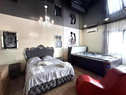Charavines Appartement | La discrète romantique, appartement avec jacuzzi