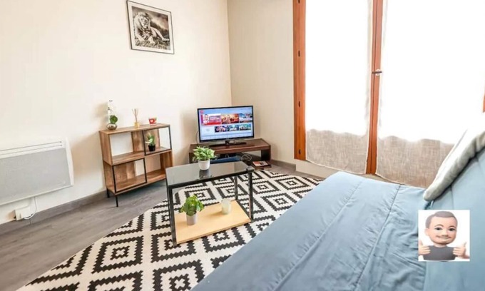 Dufau-Tourasse Appartement | La Dolce Vita Studio Cosy Avec Balcon Wifi Fibre