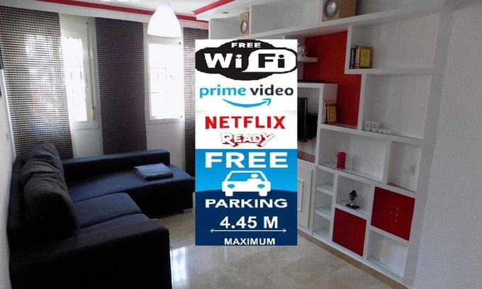 El Molinillo Appartement | La Farola Centro de Málaga con Parking 445 Max
