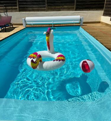Criquetot-lʼEsneval Maison | La ferme d'Hareauville - Heated swimming pool