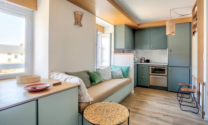 Pleneuf-Val-Andre Appartement | La Florette - Studio avec vue mer