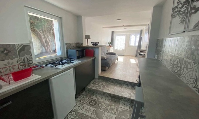 Beaufai Appartement | La Foulnerie Studio avec cour autonome 61270 Rai proche 61300 l'Aigle -Sanateflo -