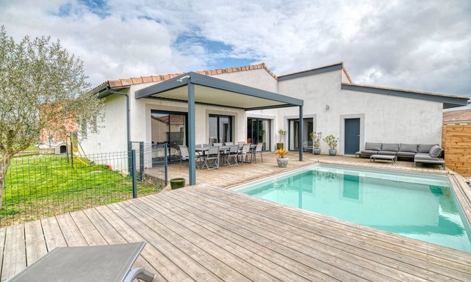 Gragnague Maison | La Gragnaguaise - Maison climatisée avec piscine