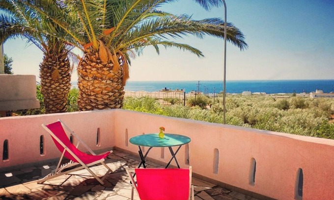 Ferma Appartement | Appartement "La Chouette" La Luna Blu, vue mer, à 500 mètres de la plage