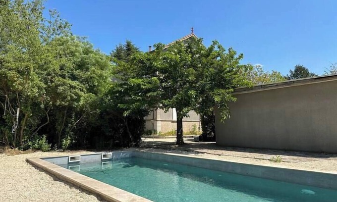 Saint-Hippolyte-de-Caton Maison | La maison d'Ulysse, piscine privée