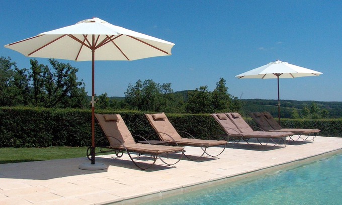 Andressac Maison | La Maison Vieille - Large Family House with Private Pool and WIFI