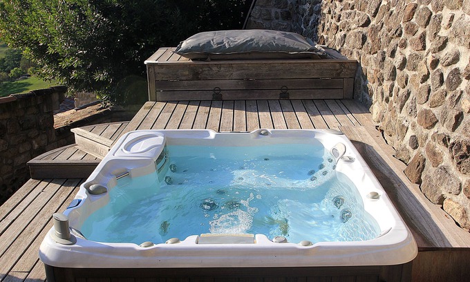 Saint-Michel-de-Boulogne Maison | La Mansión - villa de 75m2 piscina casa de 60m2 - spa privado - solarium