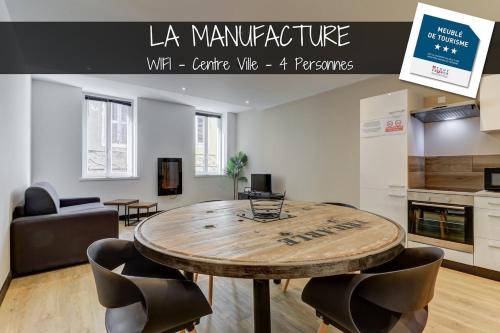 Centre-ville Appartement | La manufacture - Centre ville - 3 étoiles