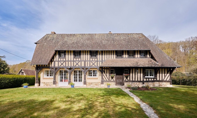 Beaumont-le-Roger Maison | La Musardière - Cottage avec Grand Jardin