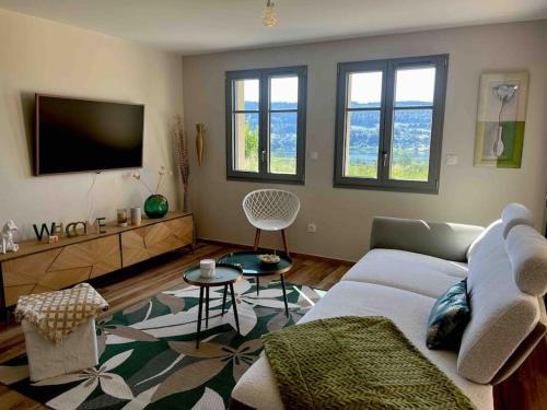 Les Grangettes Appartement | La Parenthèse vue lac