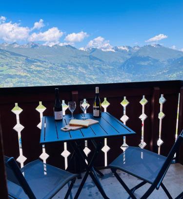Bellentre Appartement | La Plagne Appartement au pied des pistes avec vue Mont Blanc